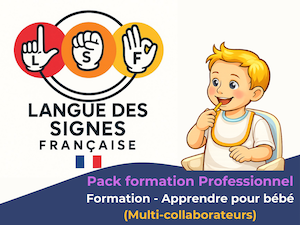 Pack formation professionnel (multi-collaborateurs) - Apprendre pour bébé